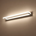Arisha Moderni LED Applique Bianco Rettangolare Bagno Specchio Anteriore