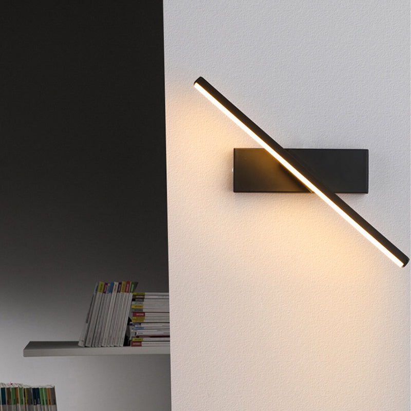 Arisha  Moderna LED Applique Nero/Bianco Girevole Camera da Letto Soggiorno