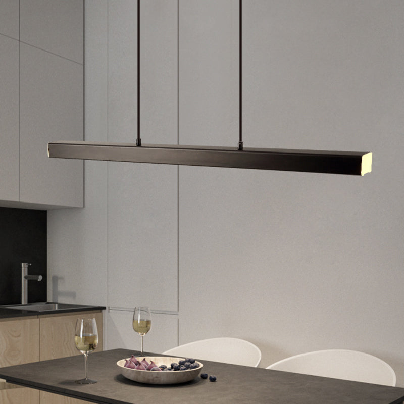 Arisha – Lampada a sospensione LED lineare – dettaglio 4
