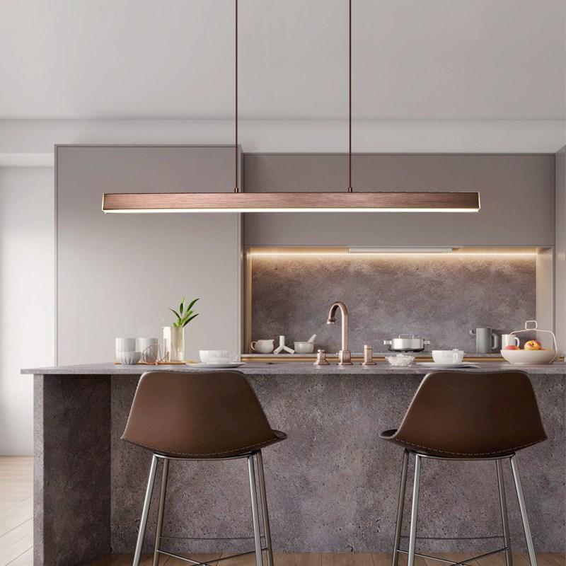 Arisha – Lampada a sospensione LED lineare – dettaglio 6