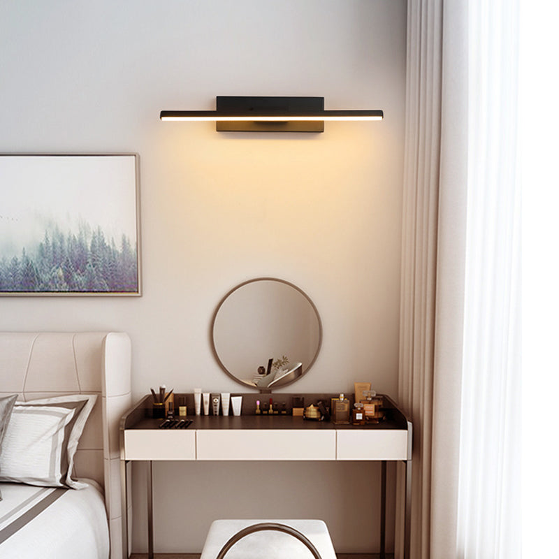 Arisha  Moderna LED Applique Nero/Bianco Girevole Camera da Letto Soggiorno