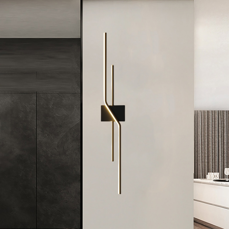 Arisha Minimalista LED Lineare Interno Metallo Applique da Parete