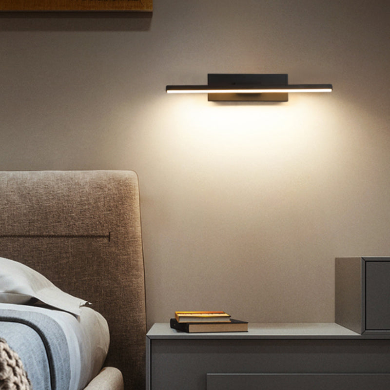 Arisha  Moderna LED Applique Nero/Bianco Girevole Camera da Letto Soggiorno