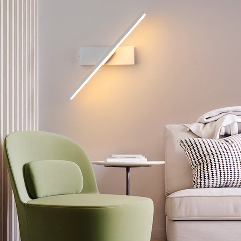 Arisha  Moderna LED Applique Nero/Bianco Girevole Camera da Letto Soggiorno