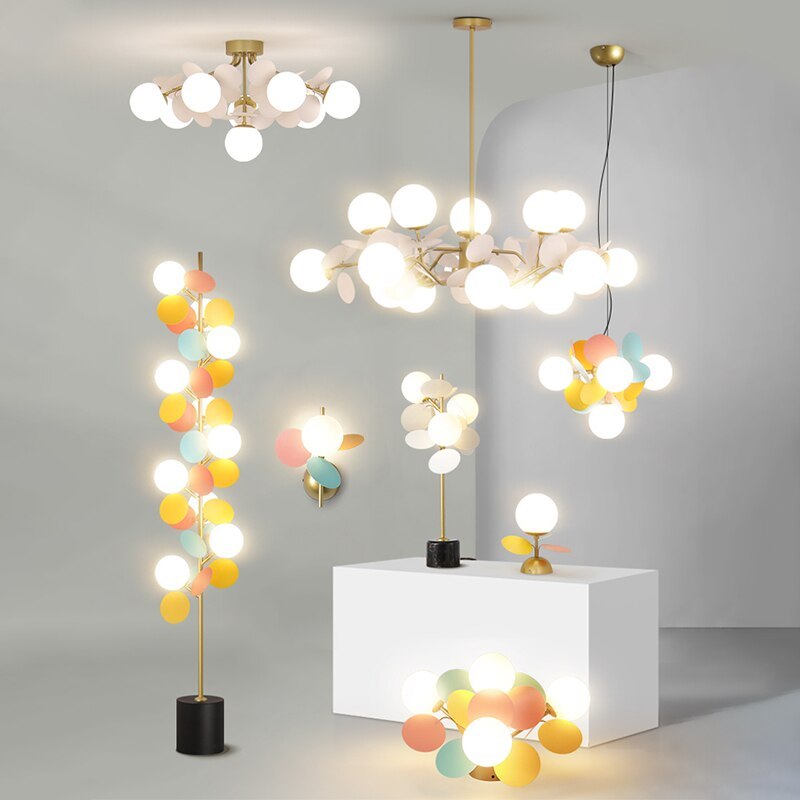 Arisha Moderni Bellissimi Soffitto LED Lampadari Acrilico Vetro
