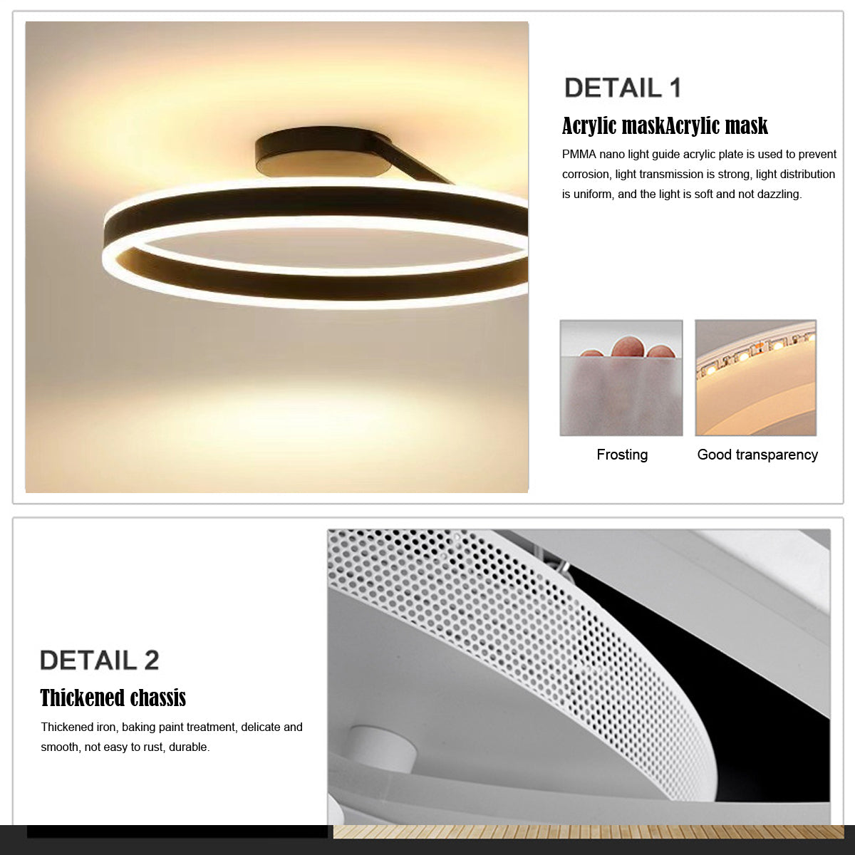 Arisha Minimalismo LED Squillo Plafoniere