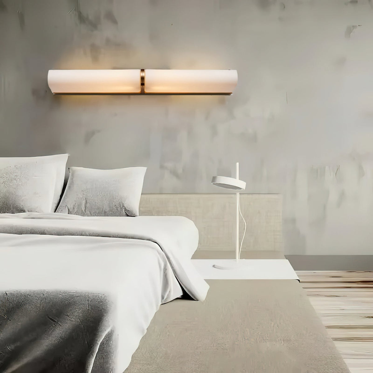 Alraeir Modern Minimalist Glass Wall Lamp - Lamp Copper
