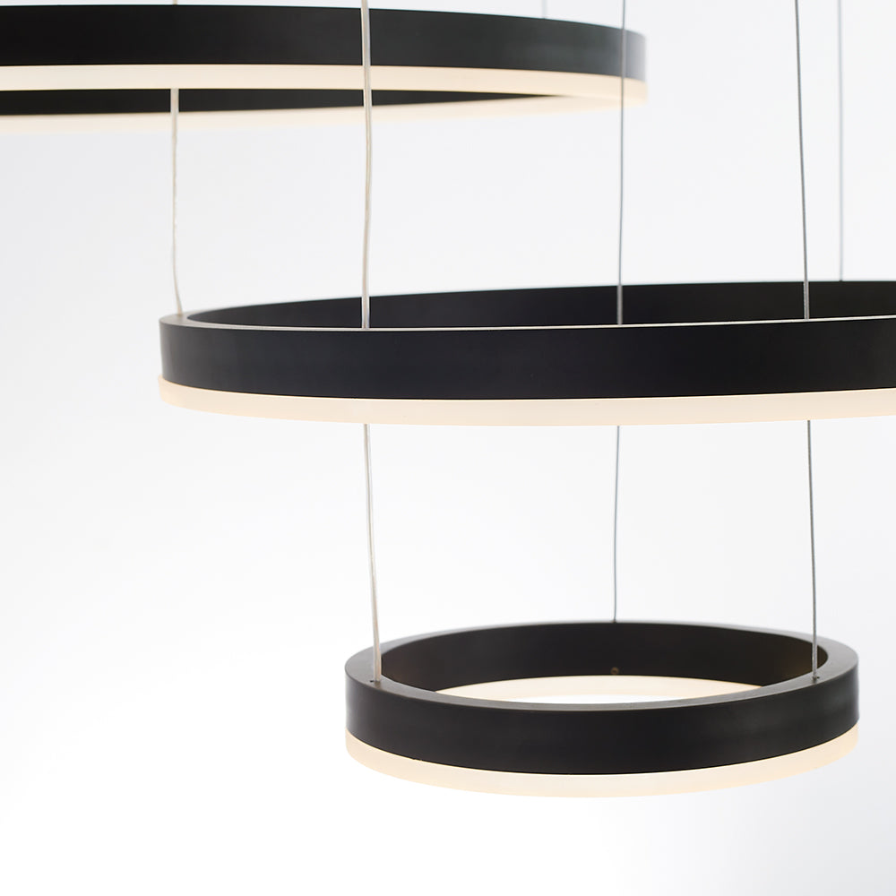 Arisha – Lampada a sospensione LED ad anelli – dettaglio 30