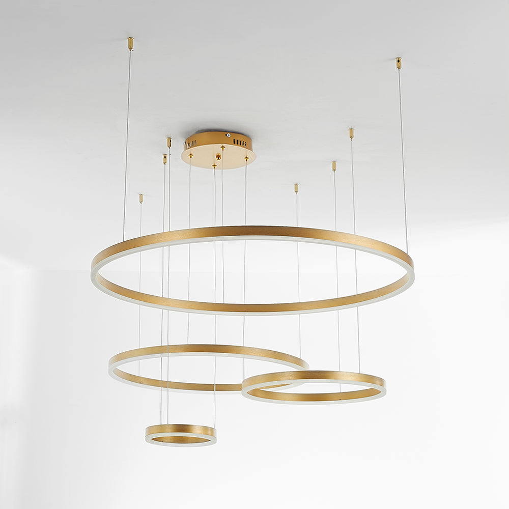 Arisha – Lampada a sospensione LED ad anelli – dettaglio 29