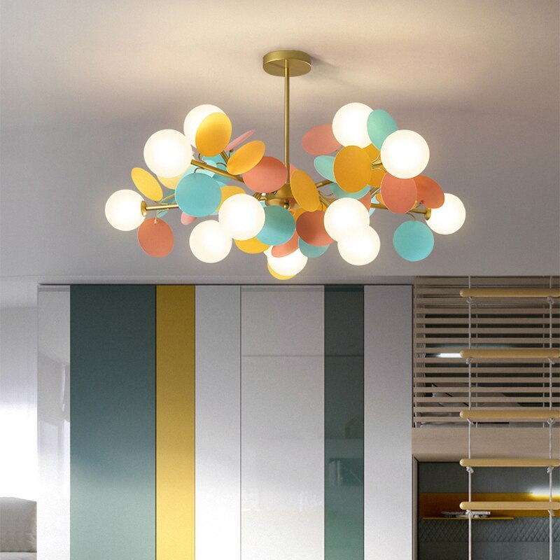 Arisha Moderni Bellissimi Soffitto LED Lampadari Acrilico Vetro